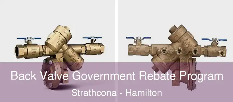  Back Valve Government Rebate Program Strathcona - Hamilton